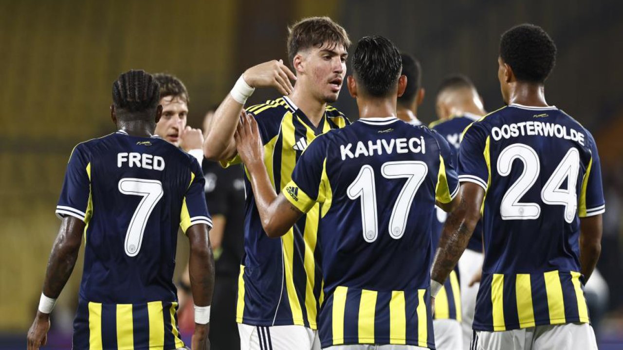 Fenerbahçe'nin UEFA listesi belli oldu