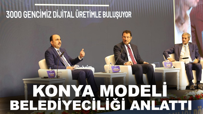 Başkan Altay Belediye Başkanlarına Konya Modeli Belediyeciliği anlattı