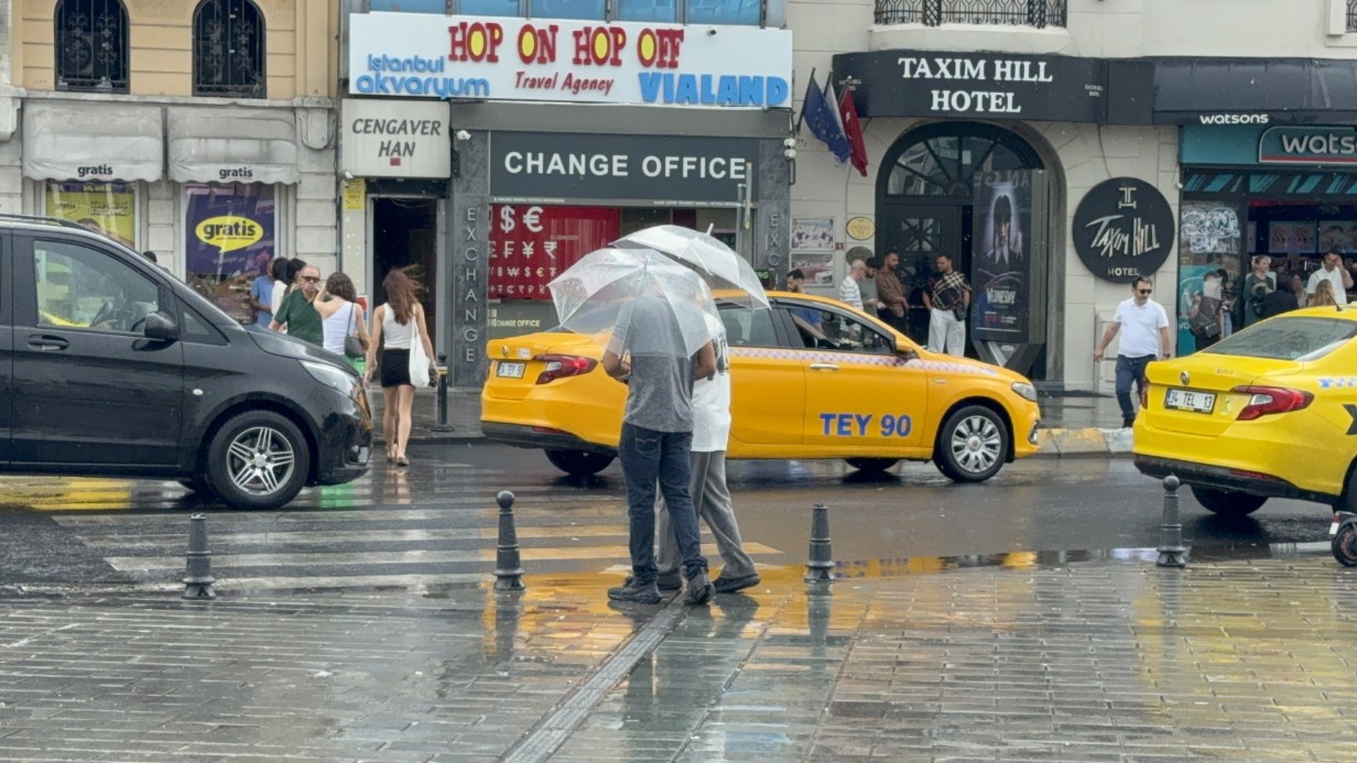 İstanbul’da yağmur etkili oldu
