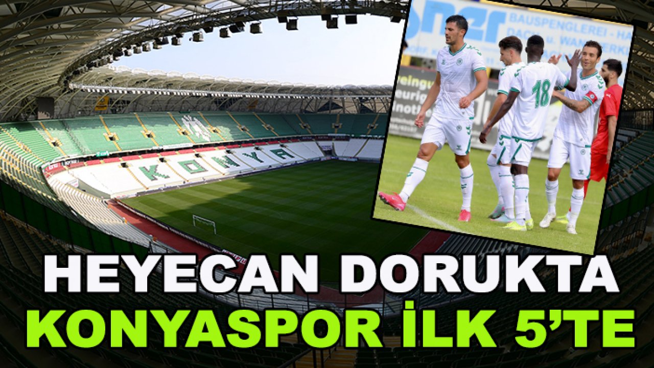 Konyaspor 5. sırada yer aldı