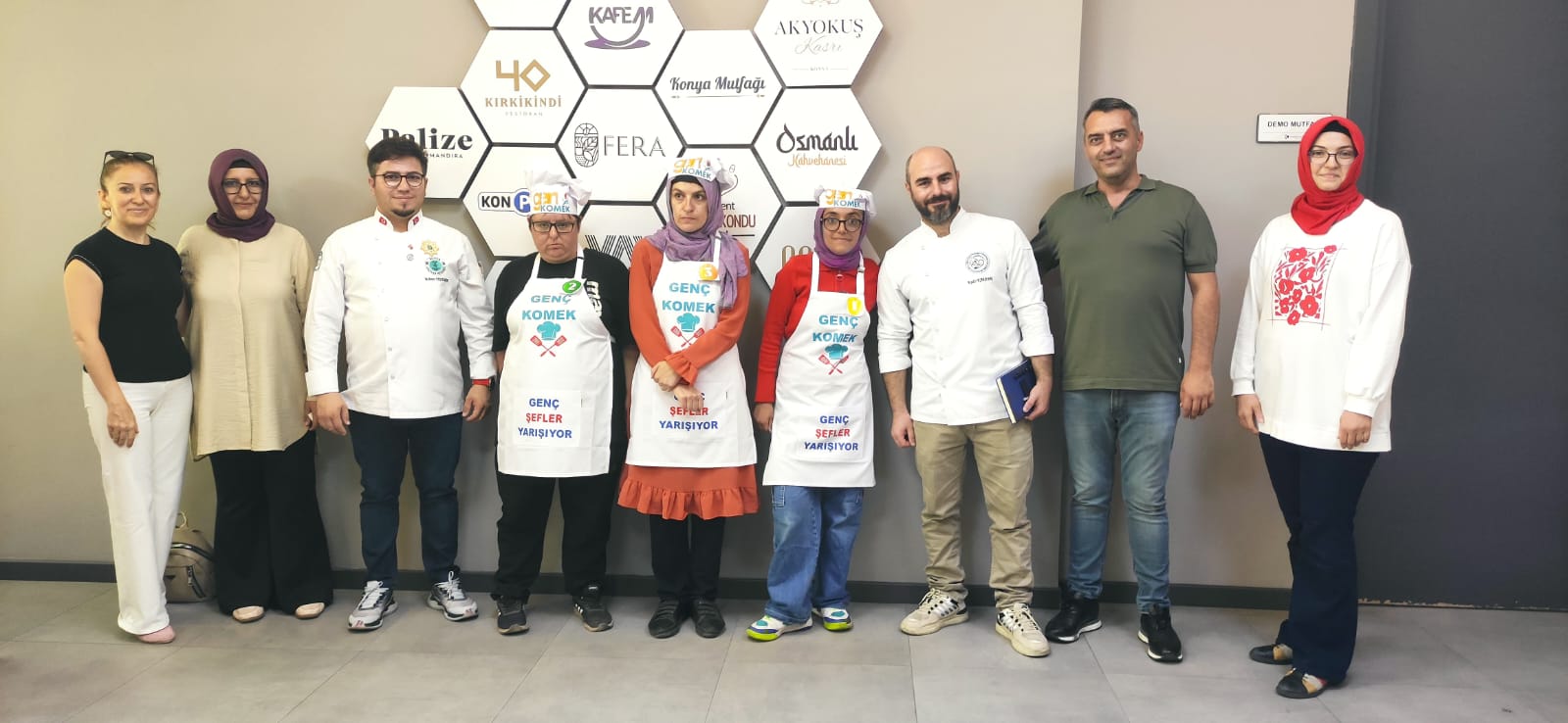 Konya’da mutfak aşkı, tatlı rekabete dönüştü