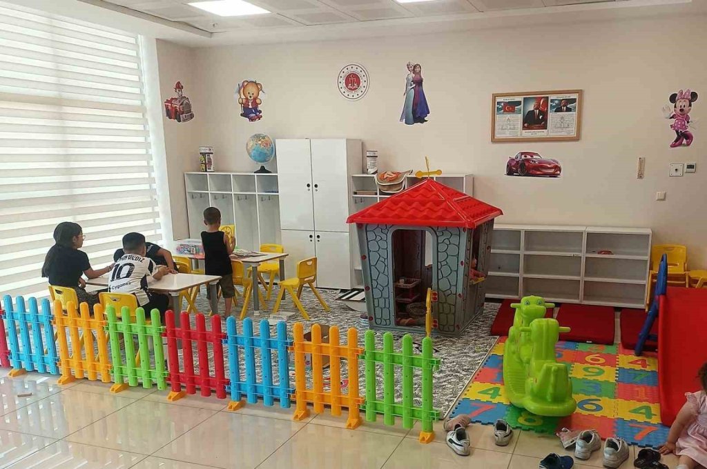 Beyşehir Adliyesi’nden çocuklara özel alan
