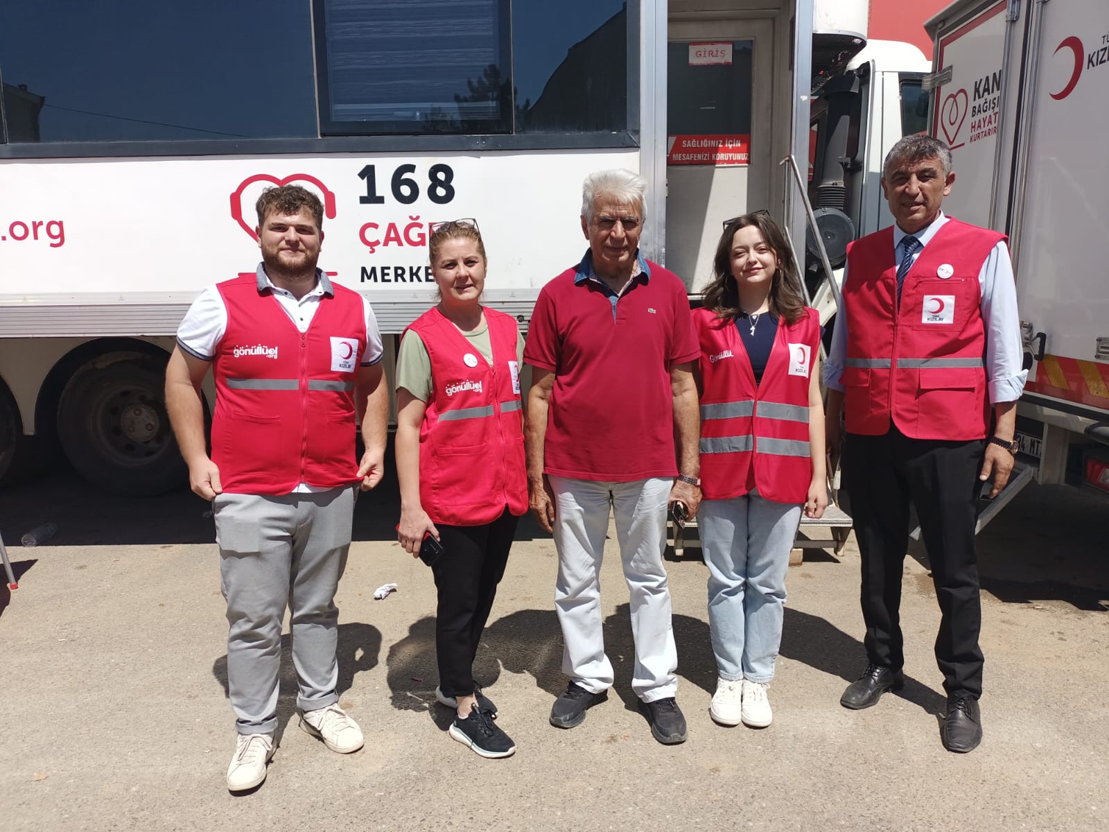 Konya'nın ilçesinde kan bağışı etkinliği