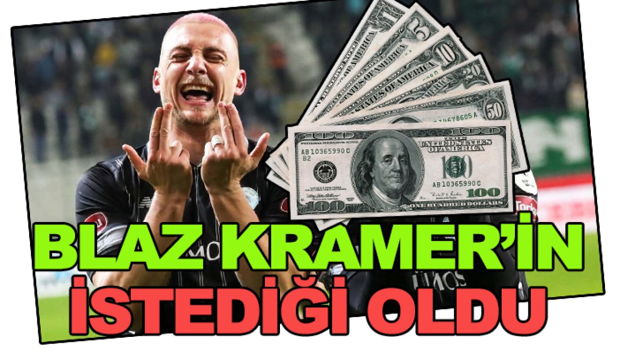 Konyaspor'da Blaz Kramer'in istediği oldu