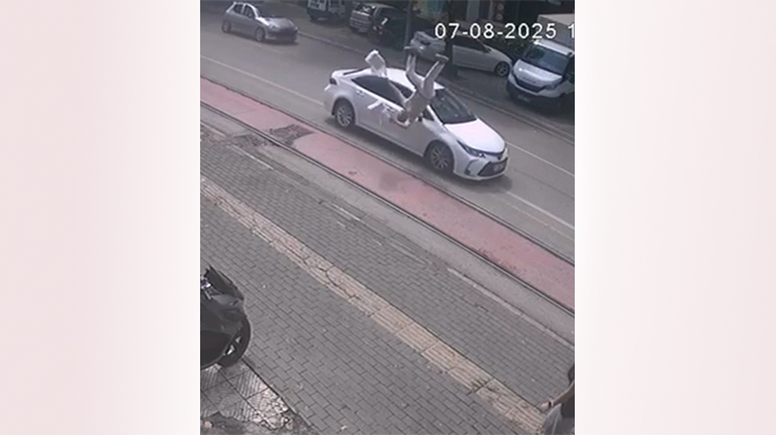 Market alışverişinden çıktı, hastanelik oldu