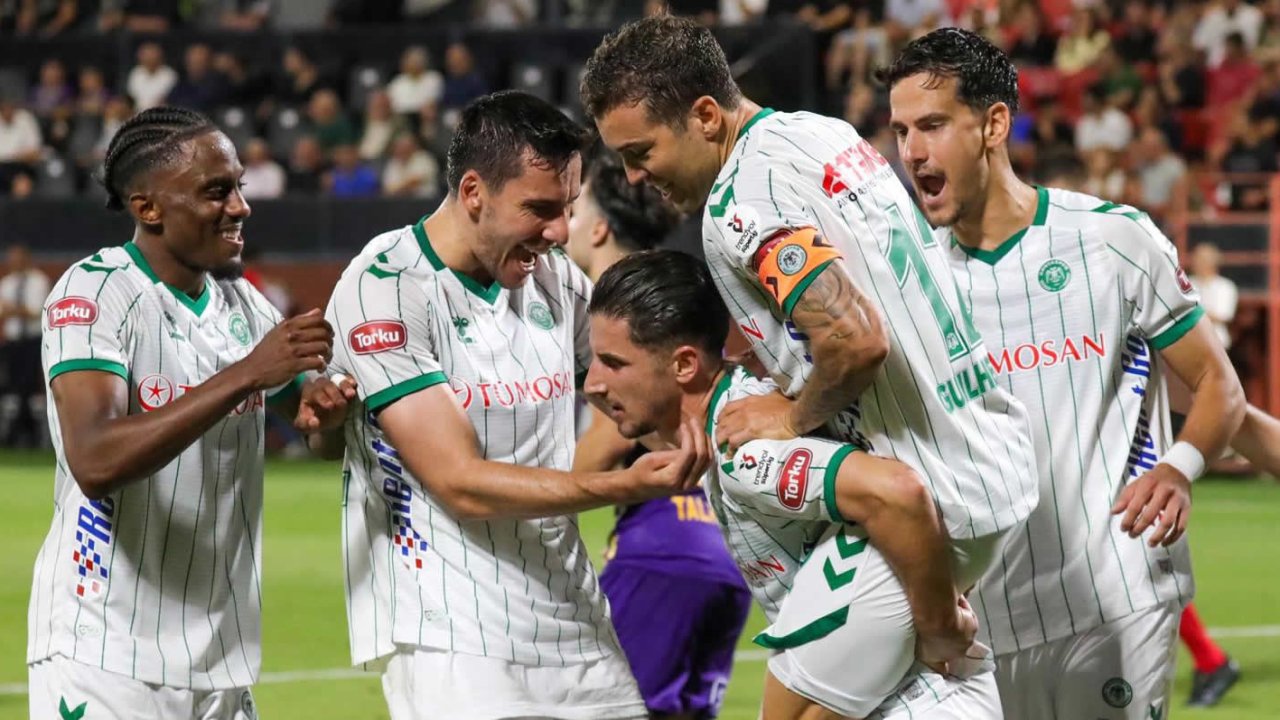 Konyaspor'dan şiir gibi galibiyet