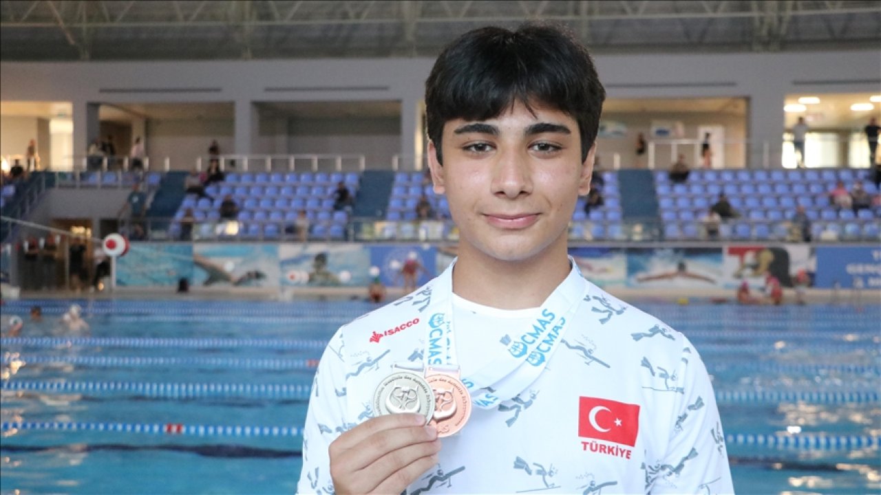 Milli yüzücü Duman'ın hedefleri büyük