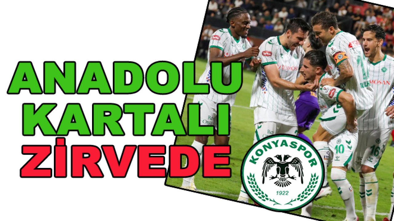 Konyaspor zirvede