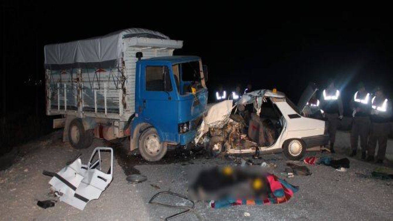 Konya'da trafik kazası 5 ölü, 4 yaralı