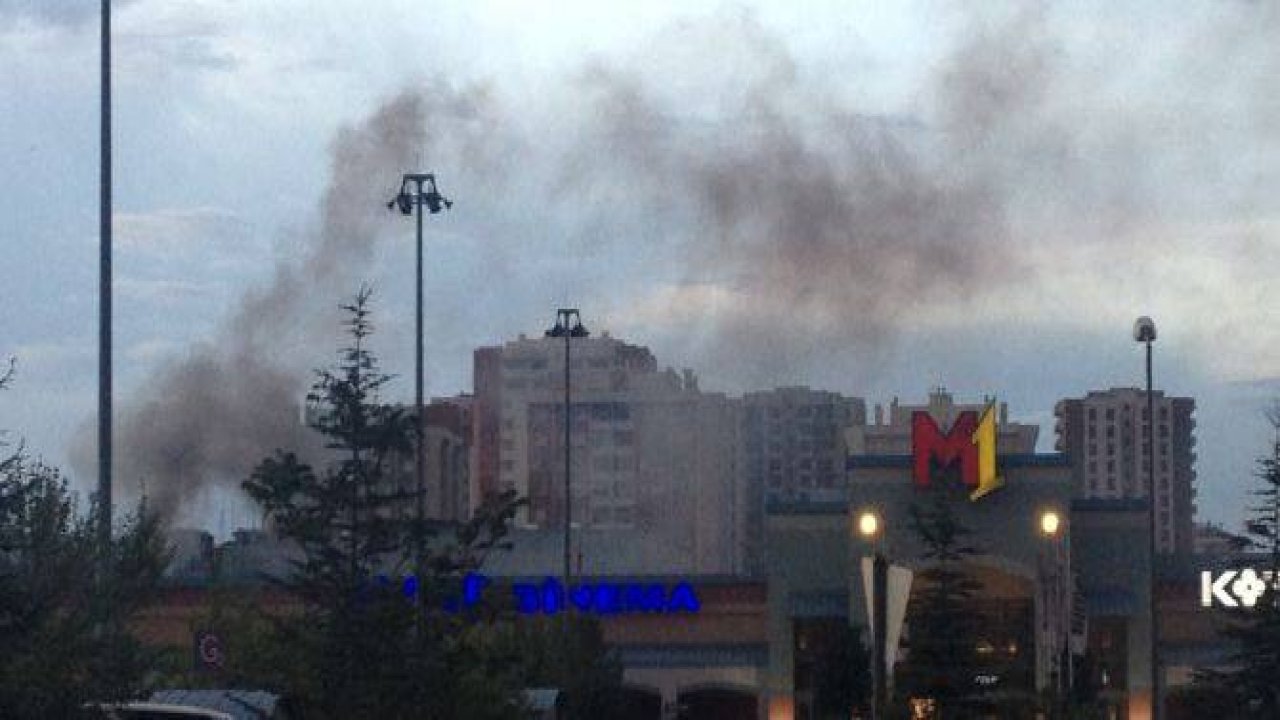 Real'deki yangın korkuttu