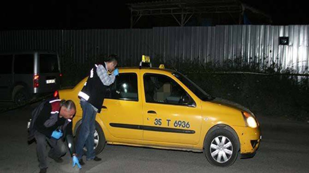 İzmir'de taksici cinayeti