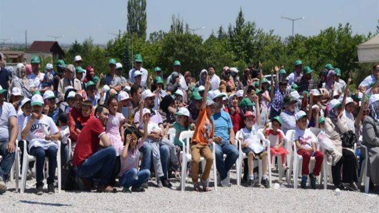 Çocuklar doyasıya eğlendi