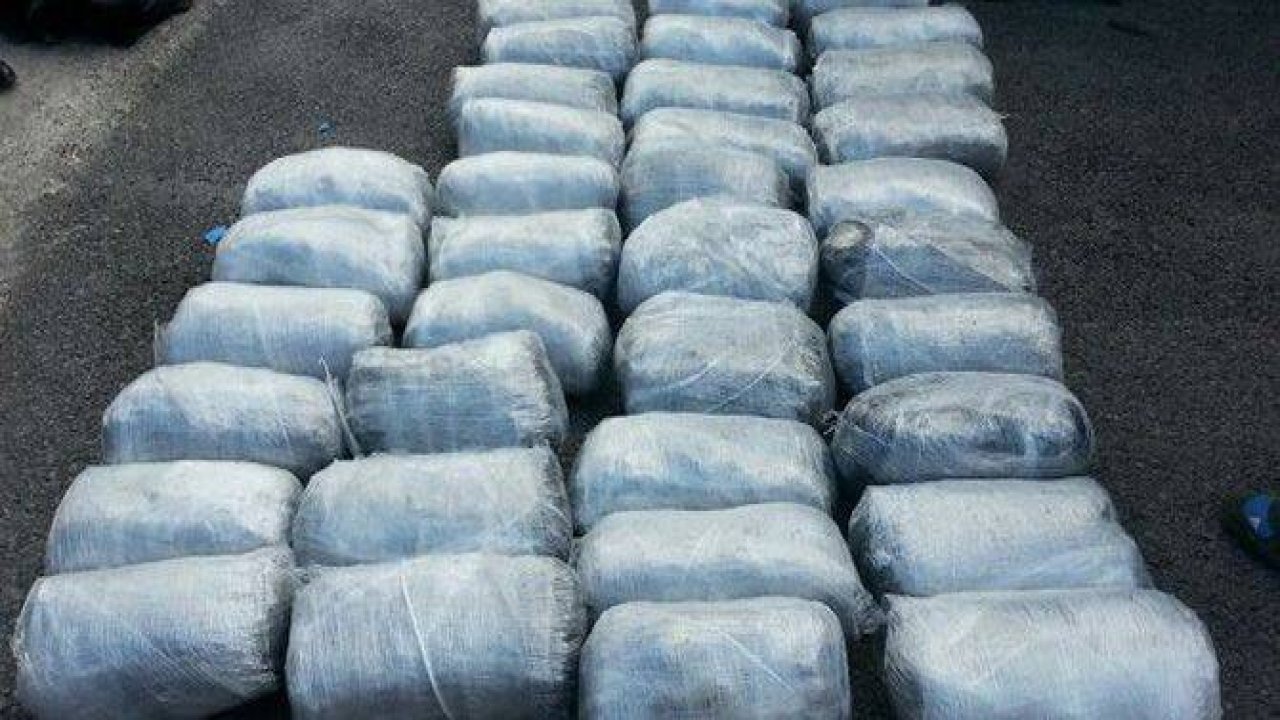 Sulama borularıyla uyuşturucu sevkiyatı