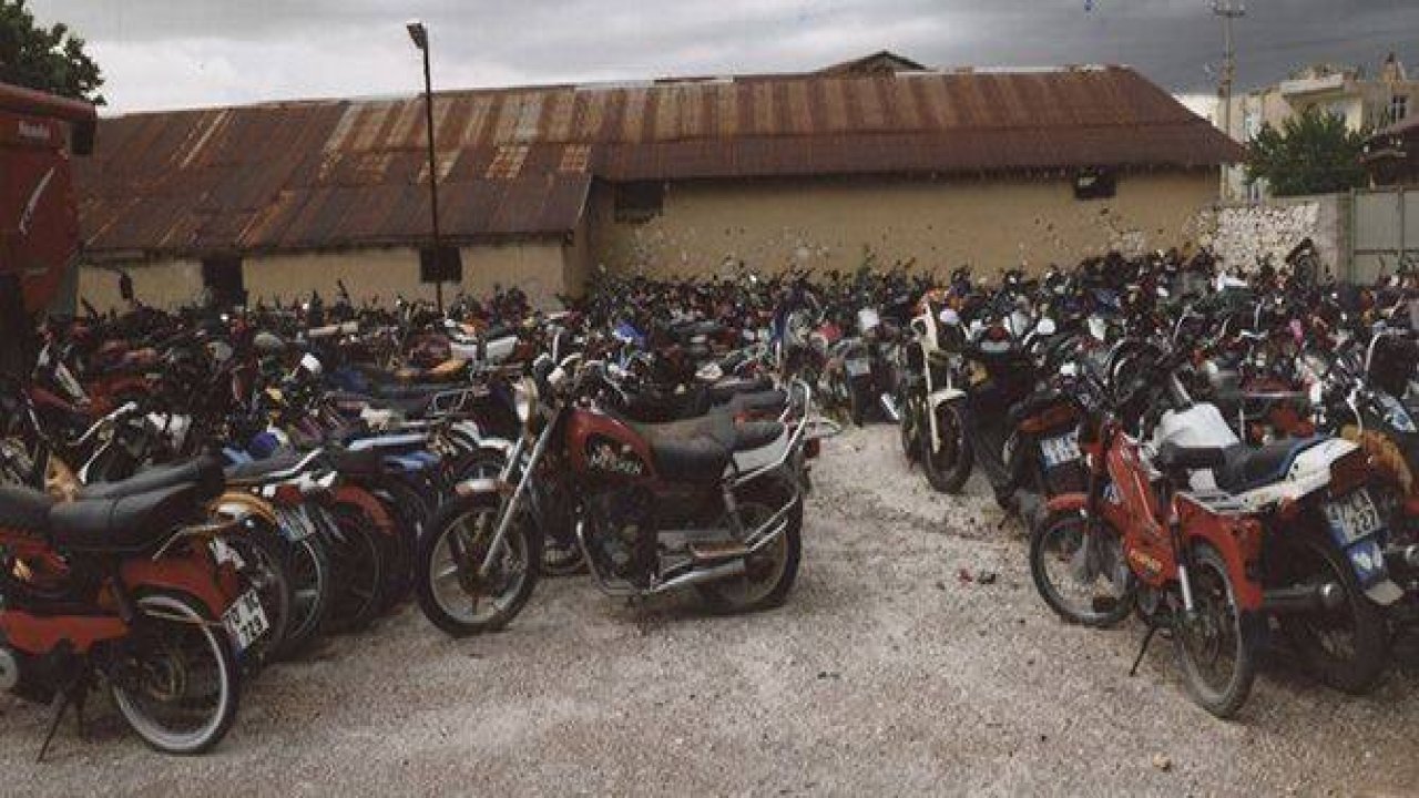 Motosikletlere kelepçe