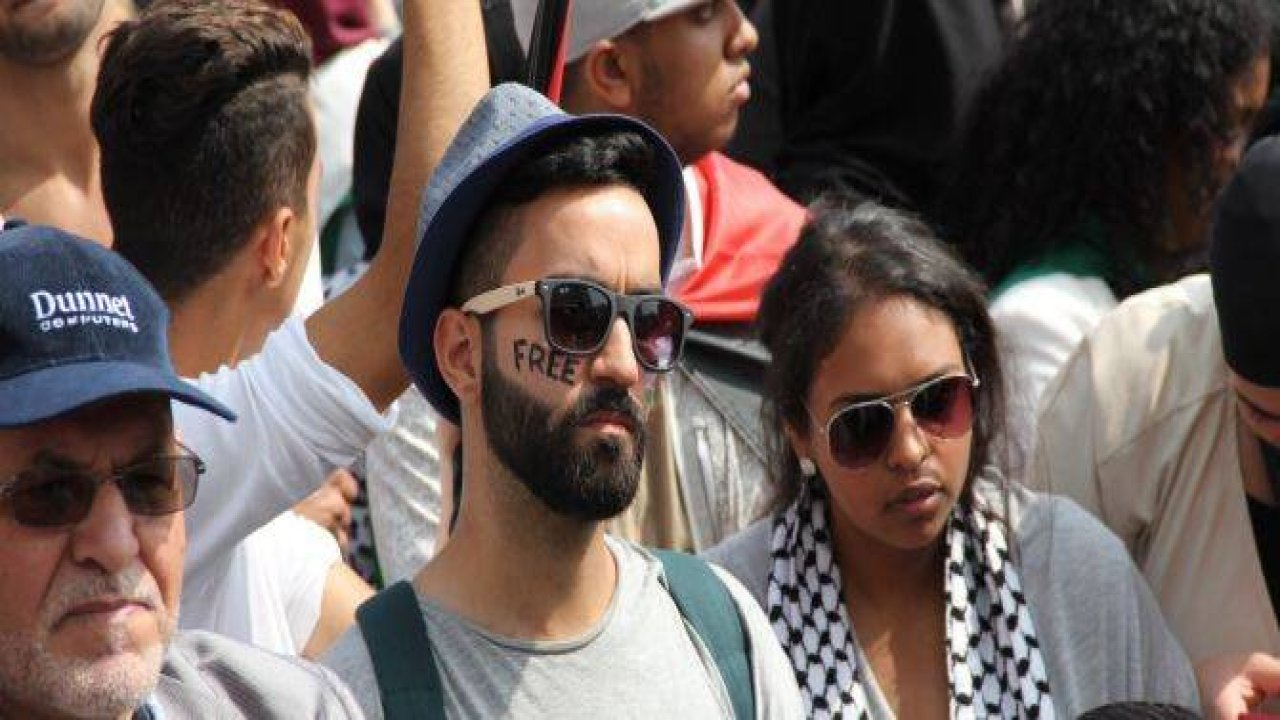 LAHEY'DE İSRAİL PROTESTOSU