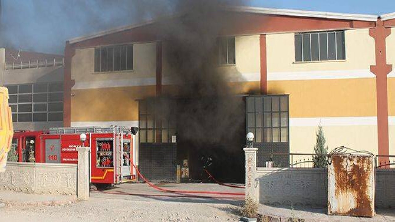 Fabrikada patlama: 1 yaralı