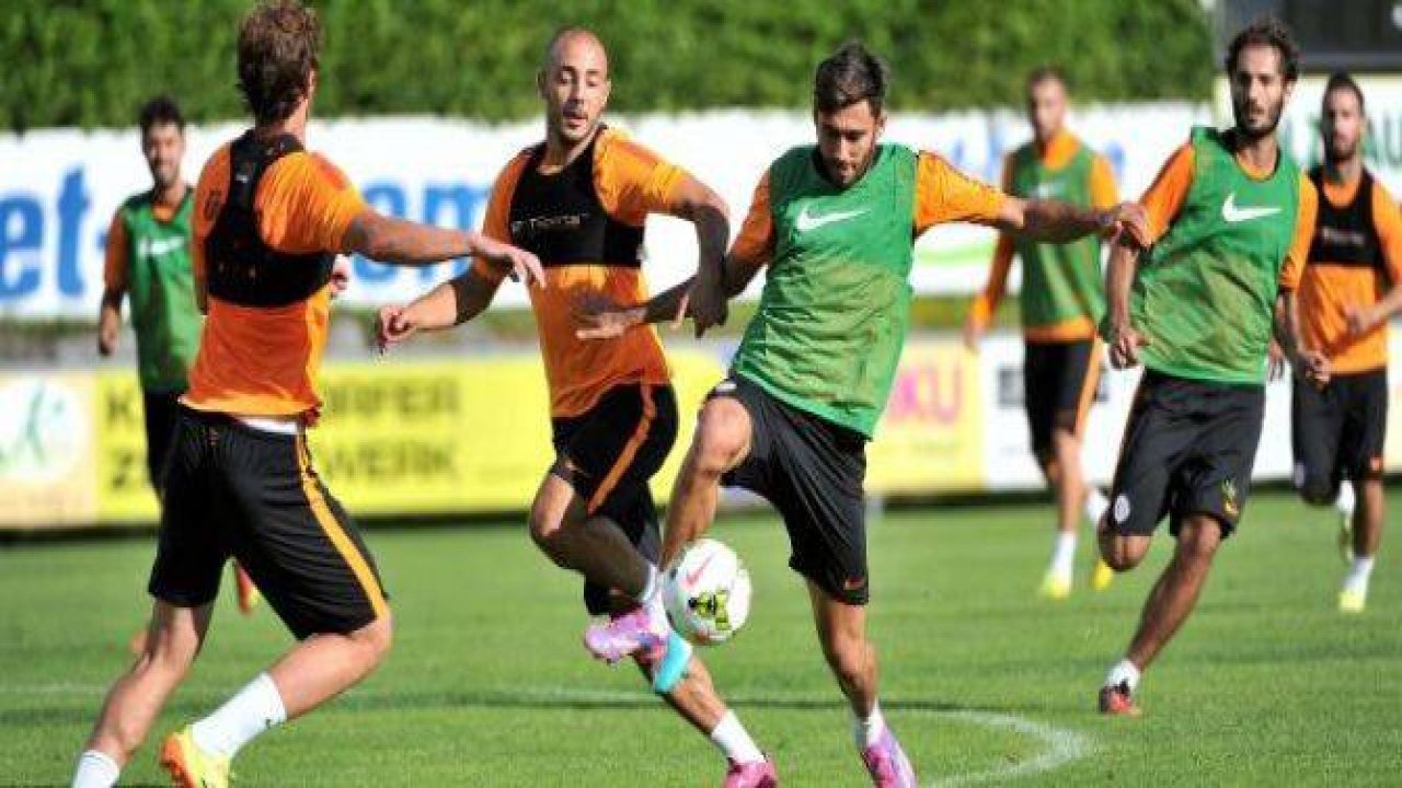 YILDIZ FUTBOLCU İDMANI YARIM BIRAKTI