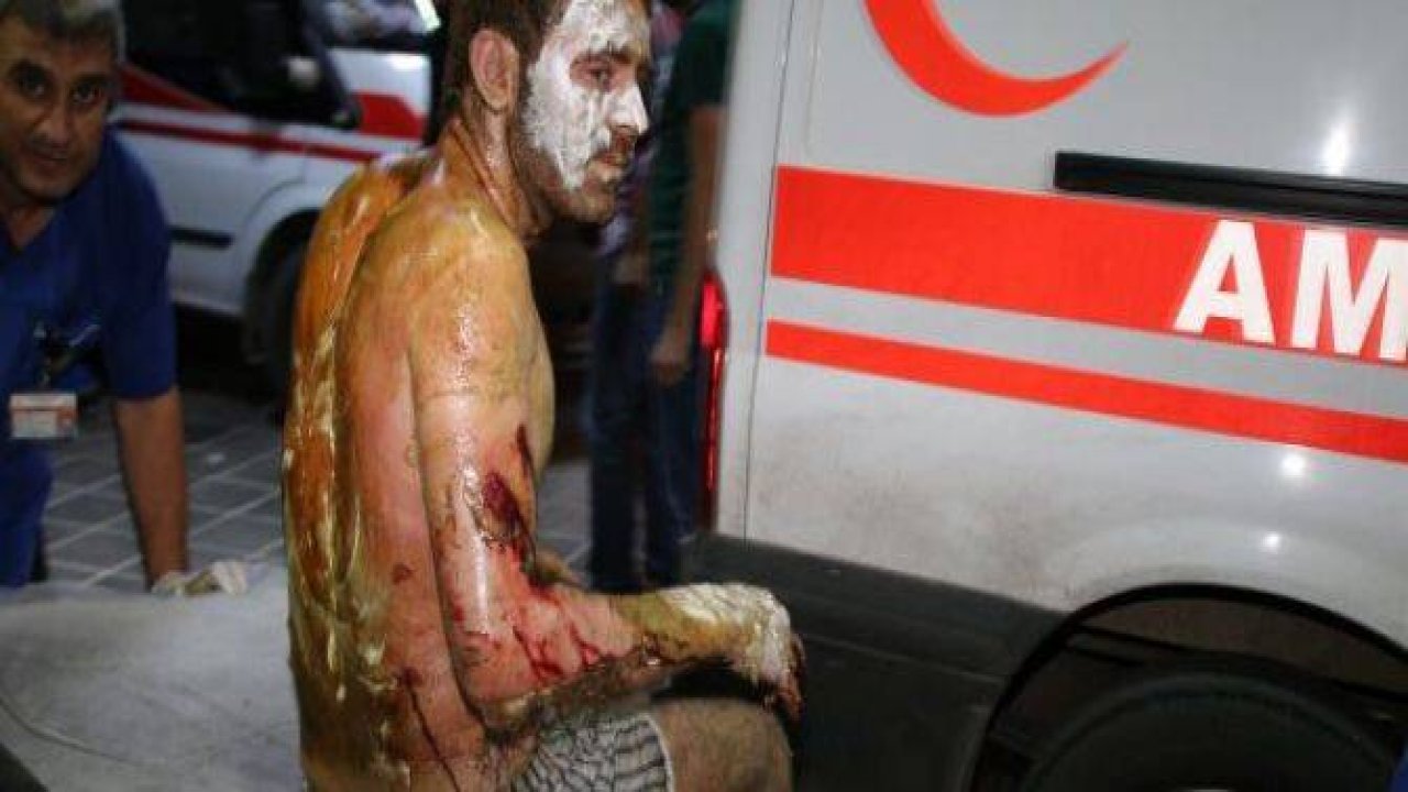 Lice'de LPG yüklü tanker patladı