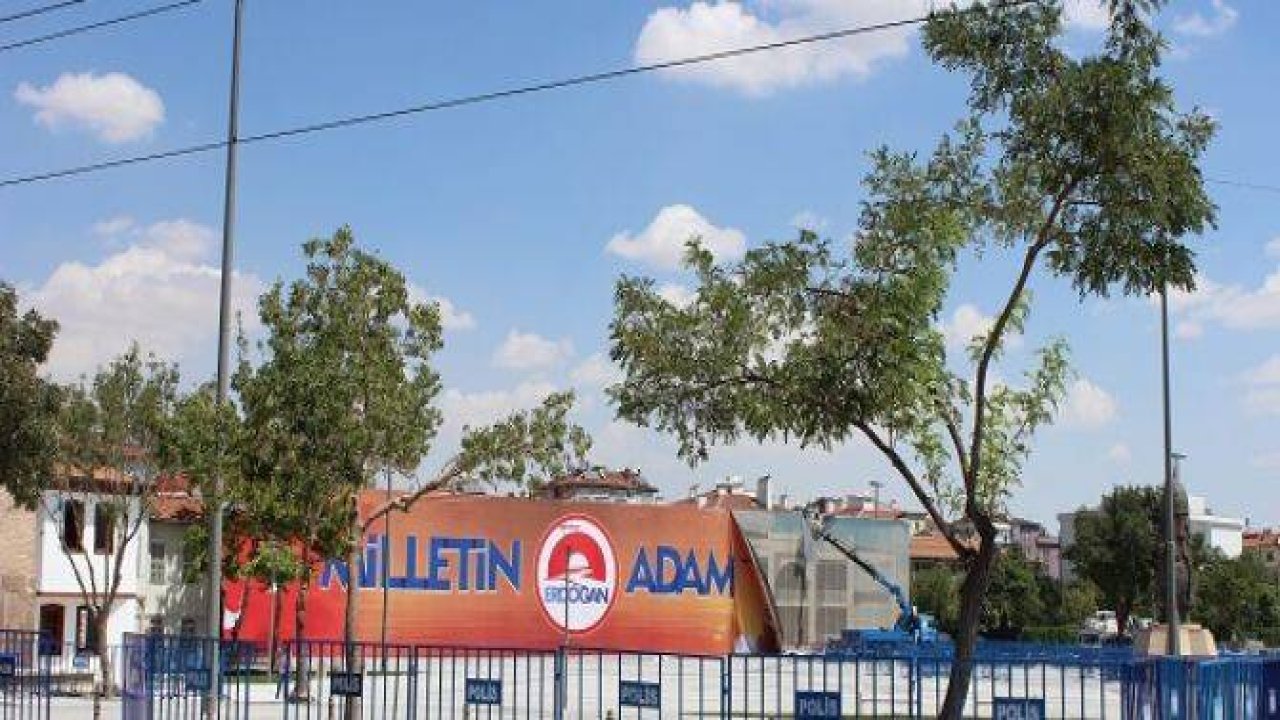 KONYA MİTİNGE NASIL HAZIRLANDI!