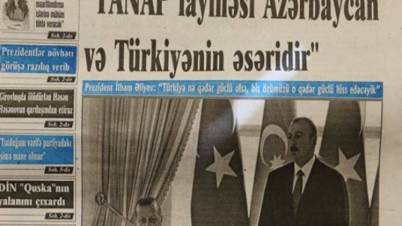 Erdoğan'ın ziyareti Azerbaycan basınında