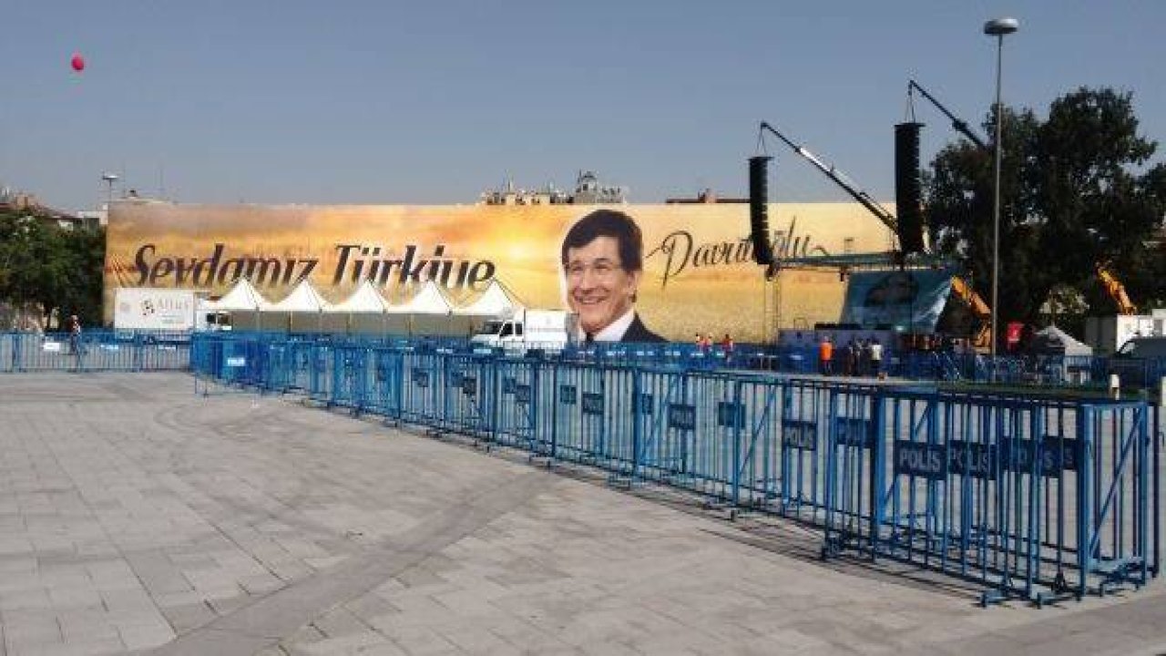 KONYA MİTİNGE HAZIRLANIYOR