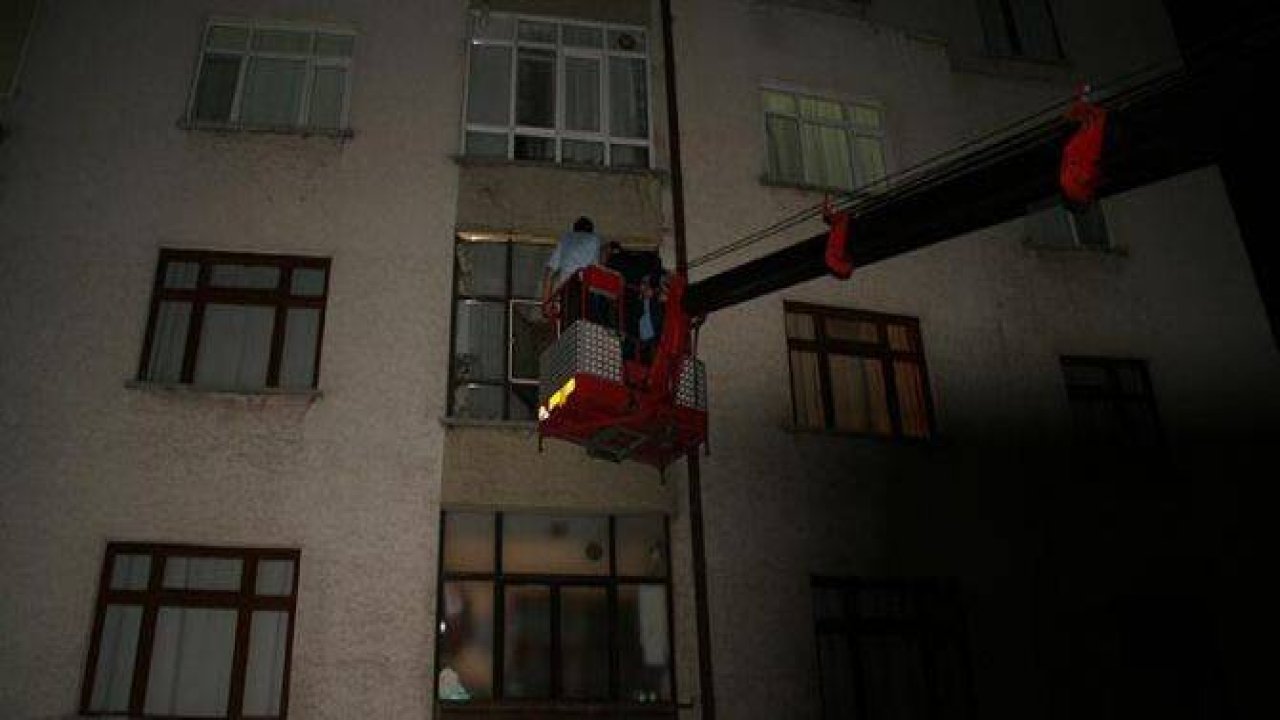 Rahatsızlanan yaşlı adamı itfaiye kurtardı