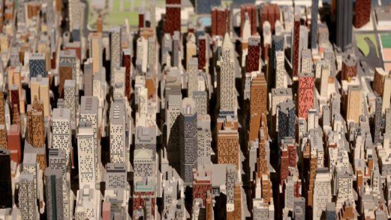 New York şehir maketi 50 yıldır ayakta