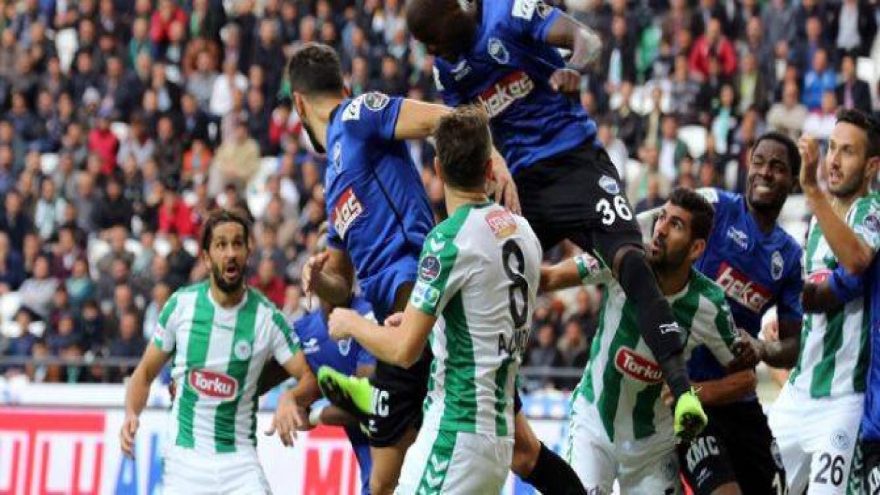 Konyaspor-Kayseri Erciyesspor Maçından Kareler