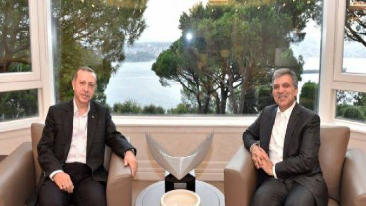 Erdoğan, Abdullah Gül'ü ziyaret etti