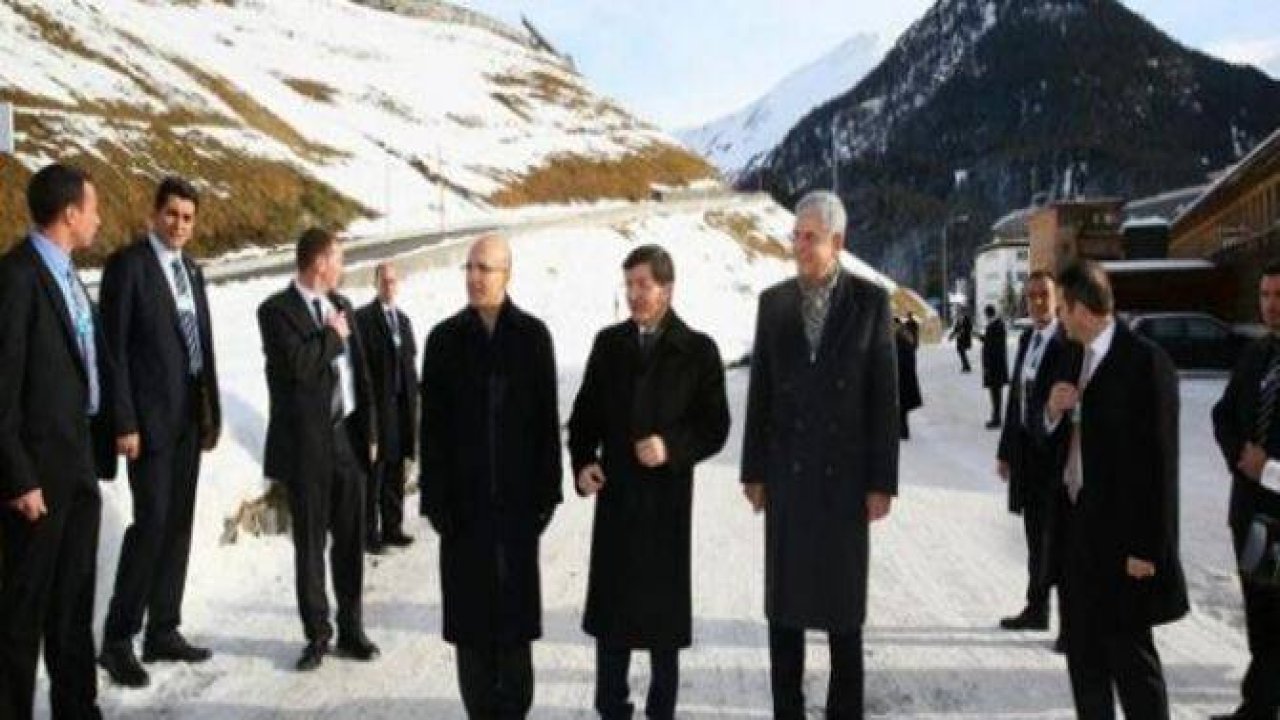 Başbakan Davutoğlu Davos'ta