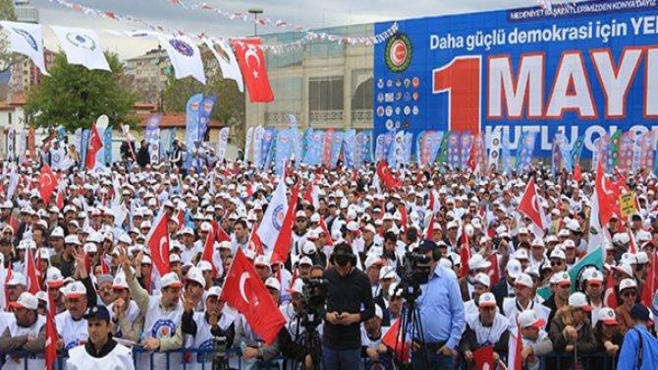 Konya'da 1 Mayıs
