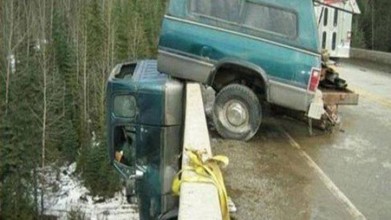 Dünyanın en ilginç trafik kazaları