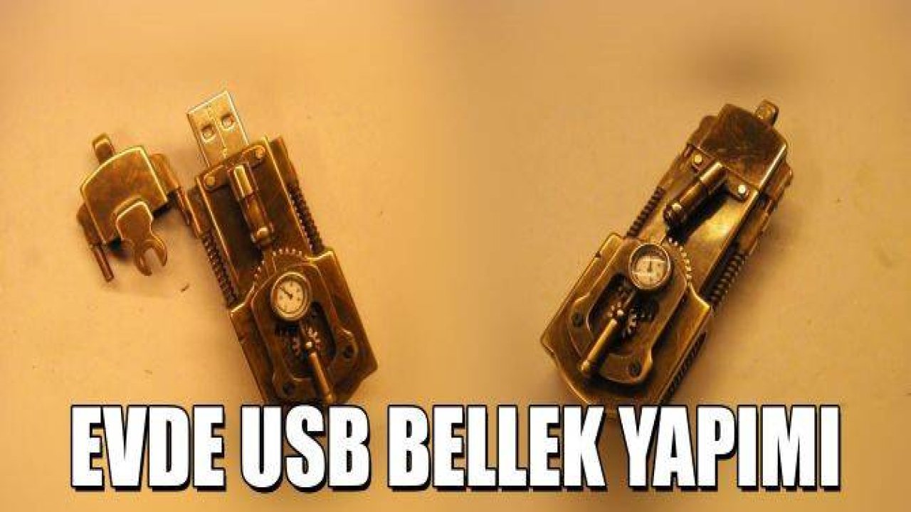 Evde USB Bellek Yapımı