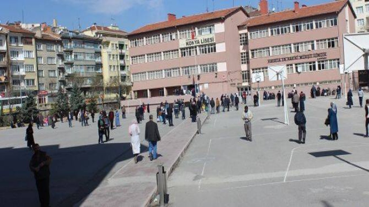 Konya'da YGS manzaraları