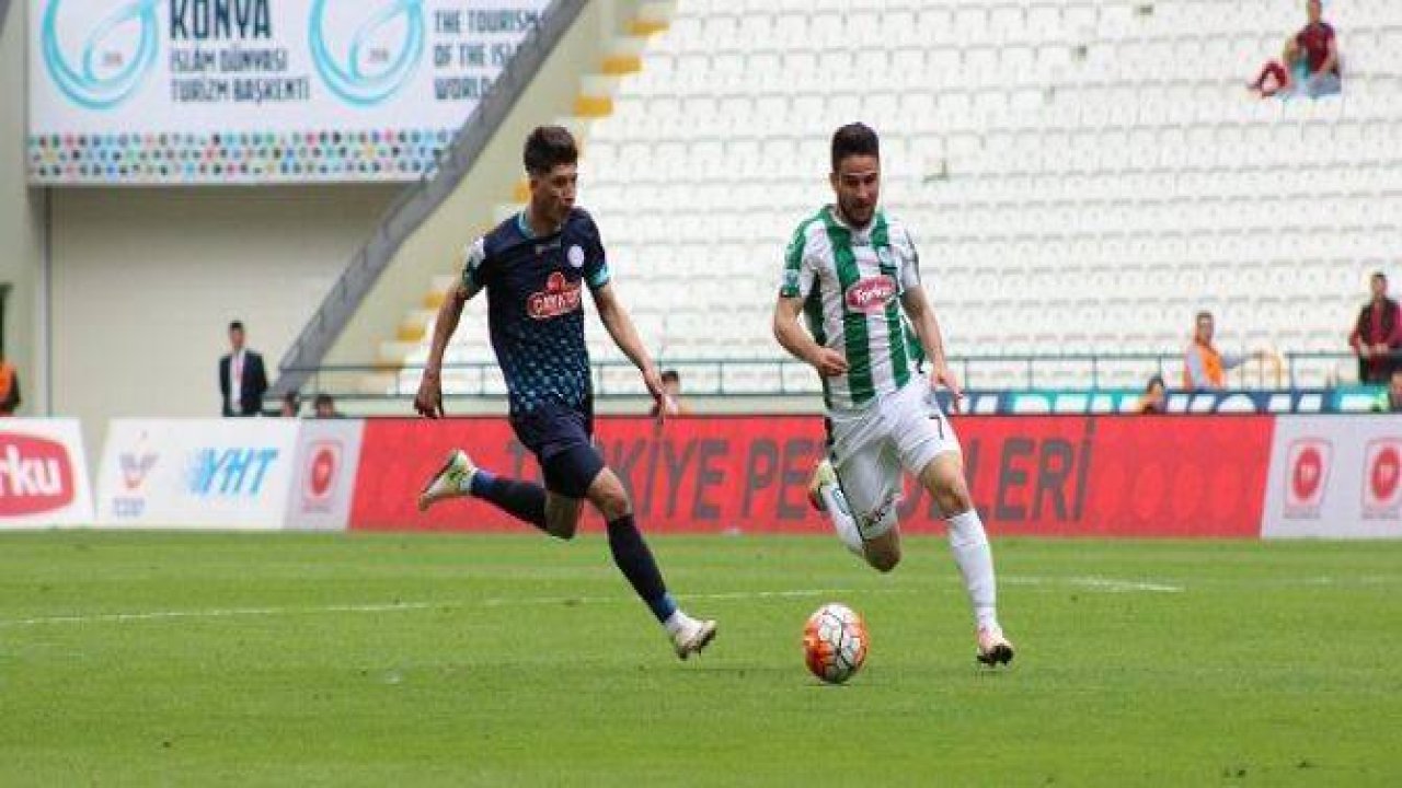 Torku Konyaspor - Çaykur Rizespor maçından kareler