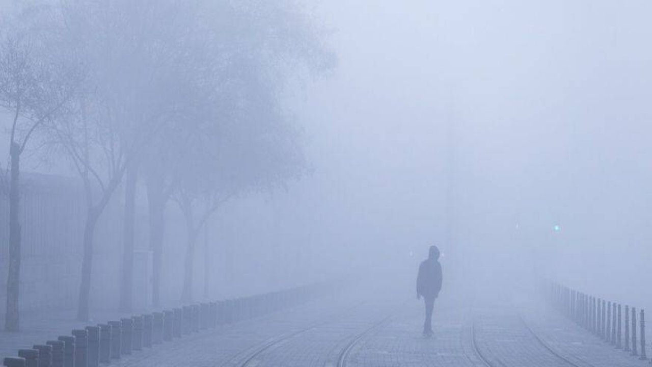 Konya'dan sis manzaraları