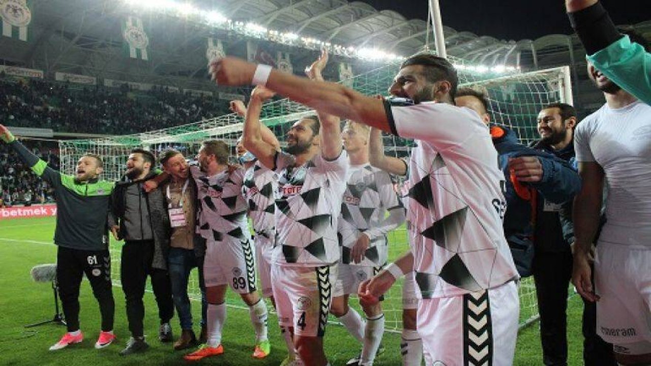 Konyaspor-Sivasspor maçının kareleri