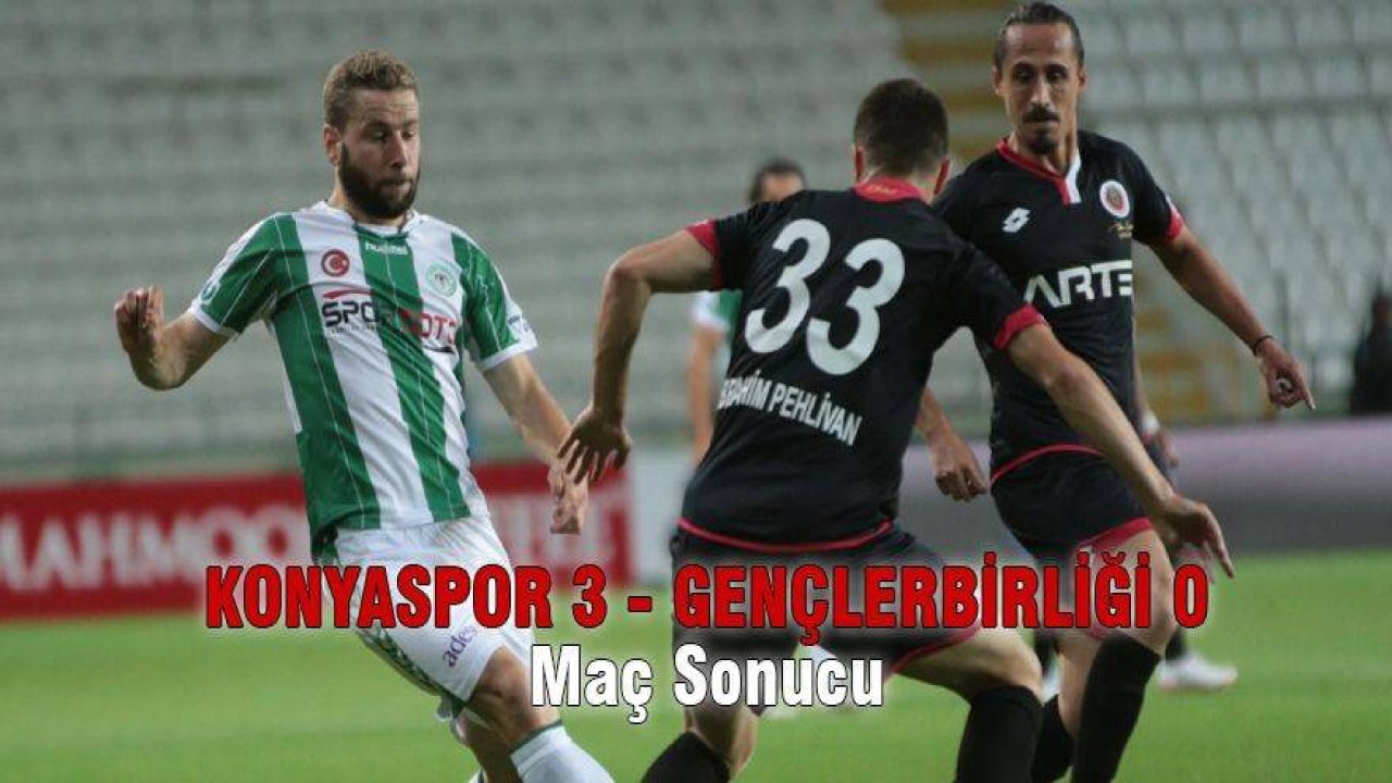 Konyaspor - Gençlerbirliği Maçından Kareler