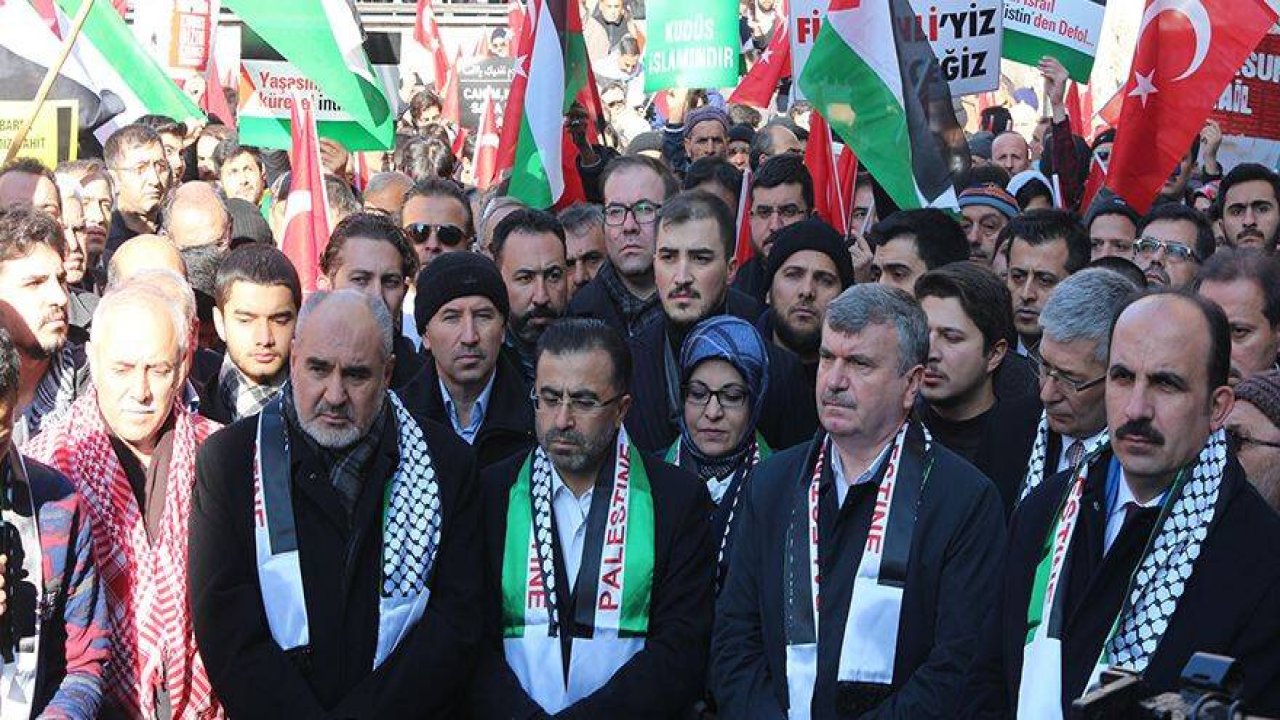 ABD'nin Kudüs kararı protesto edildi