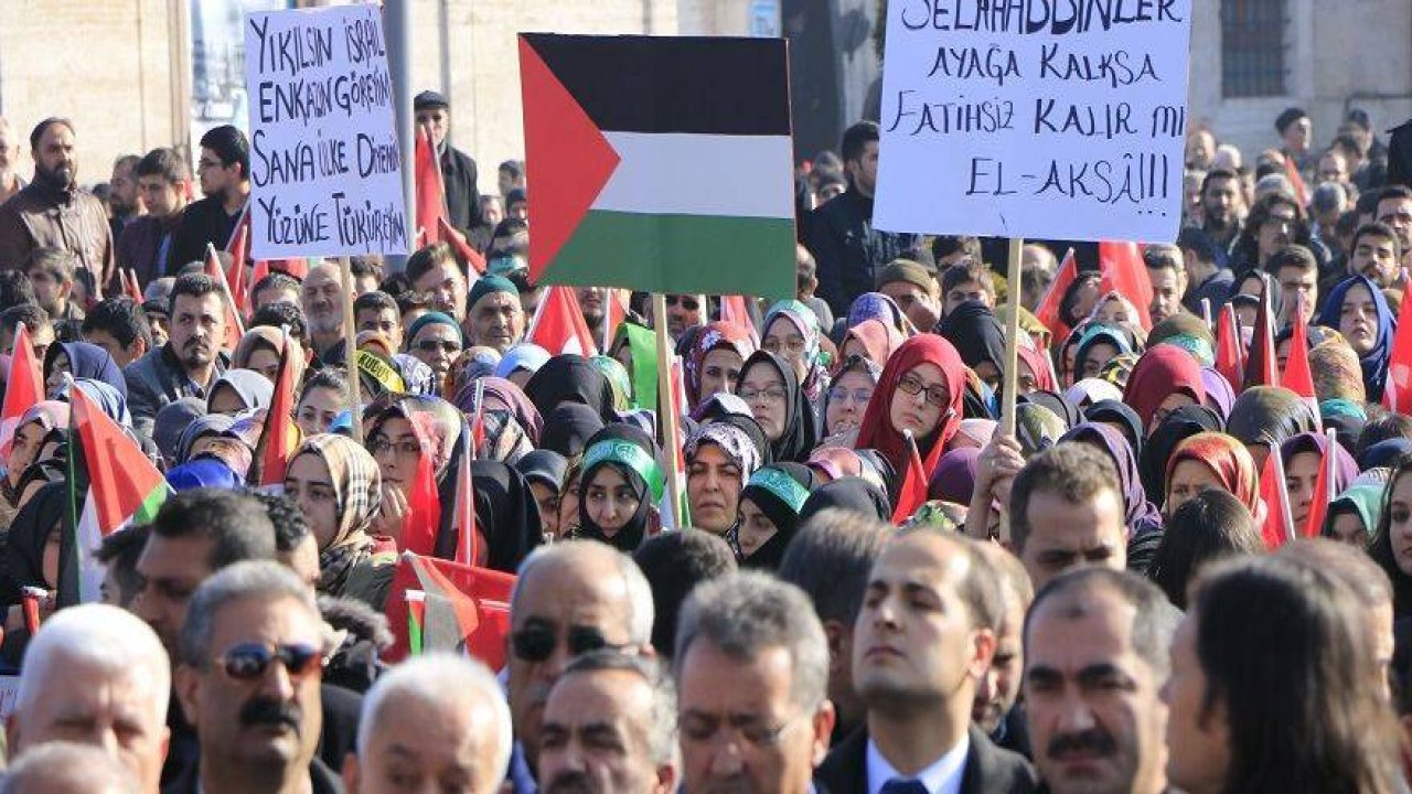 Konya’da Kudüs mitingi