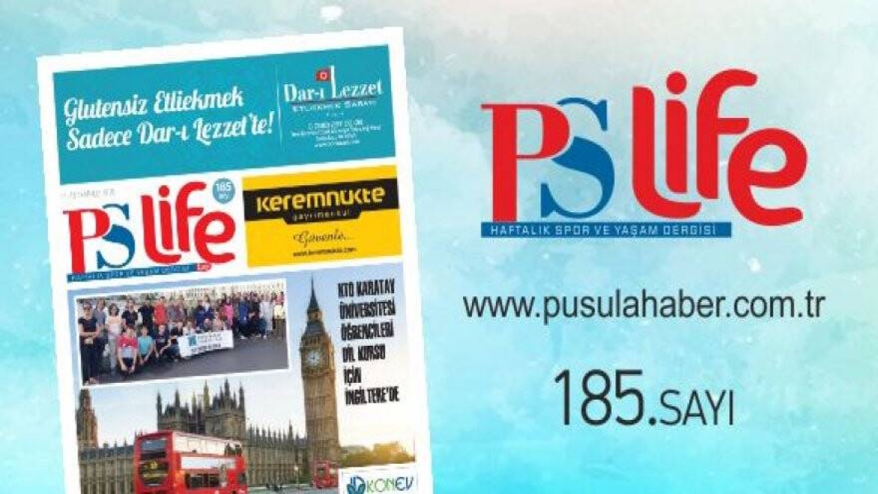 PSLİFE 185. SAYI