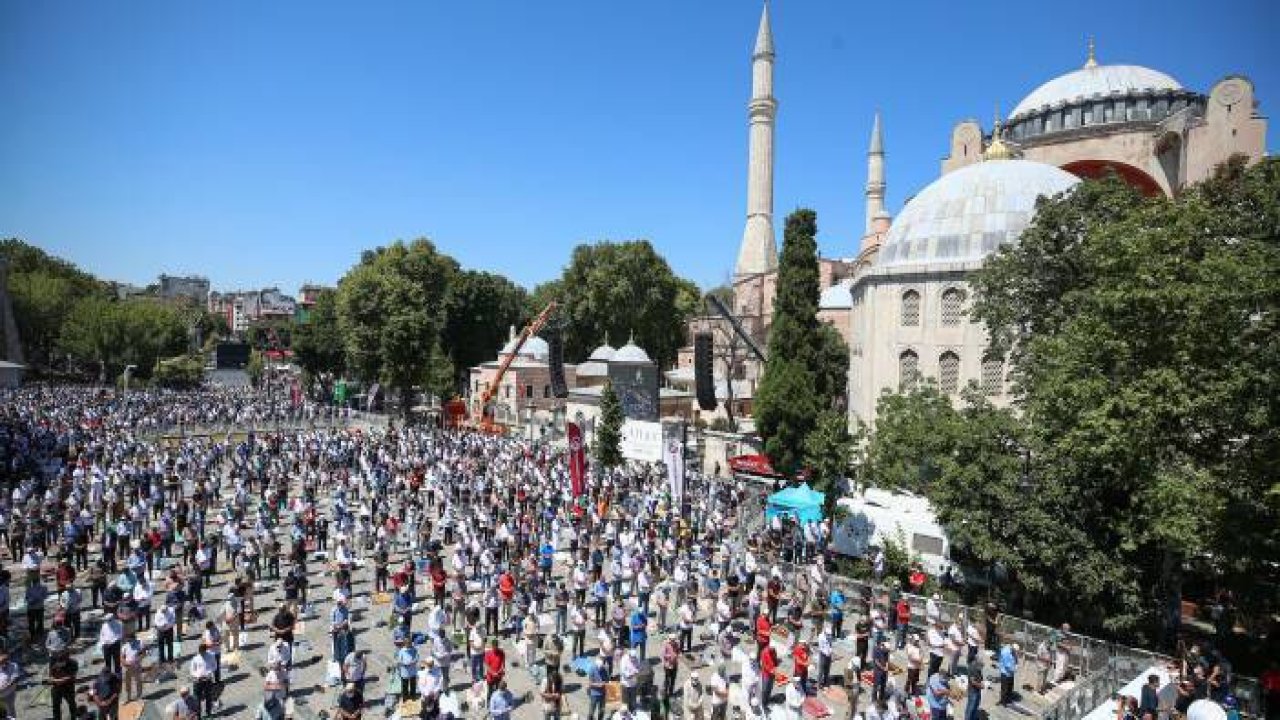 Ayasofya-i Kebir Cami-i Şerifi açıldı