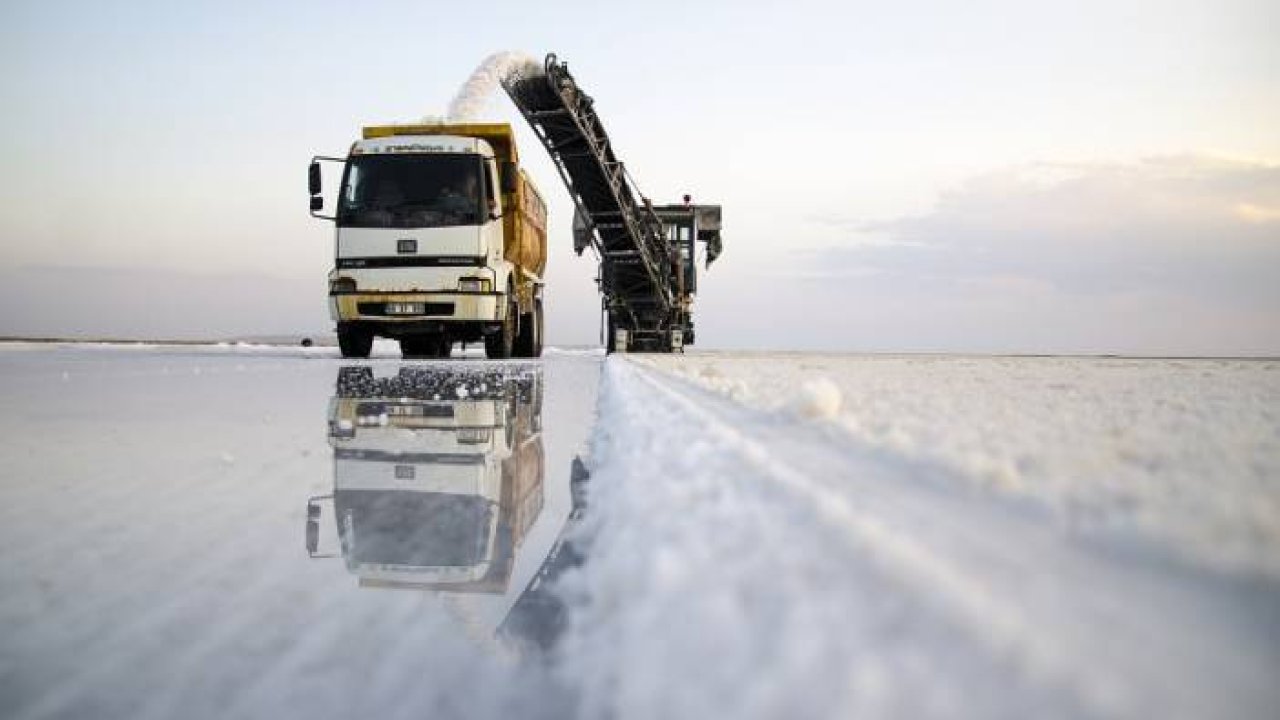 Konya'dan 60 ülkeye tuz ihracatı