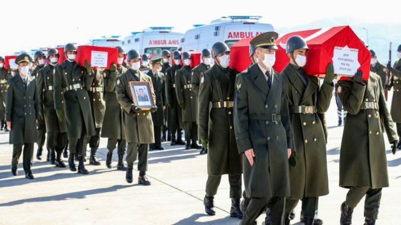 BİTLİS ŞEHİTLERİ UĞURLANDI