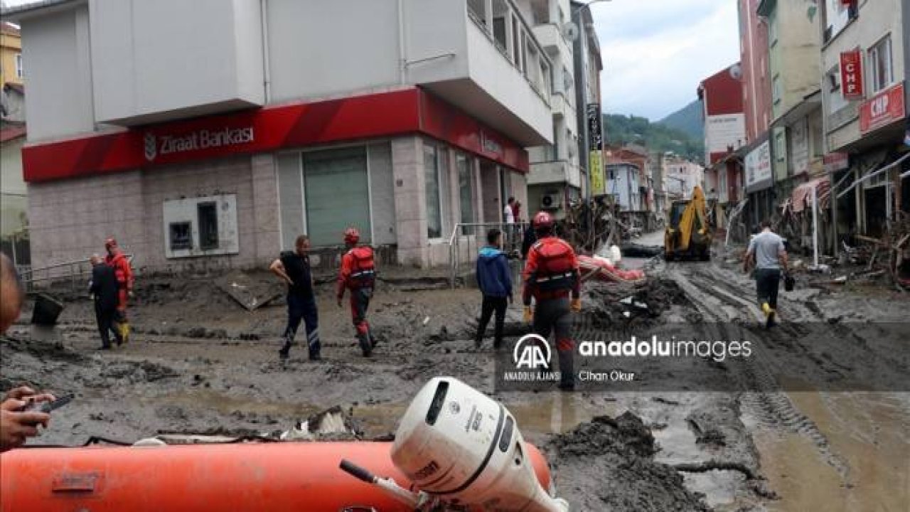 Bozkurt'ta arama kurtarma çalışması devam ediyor