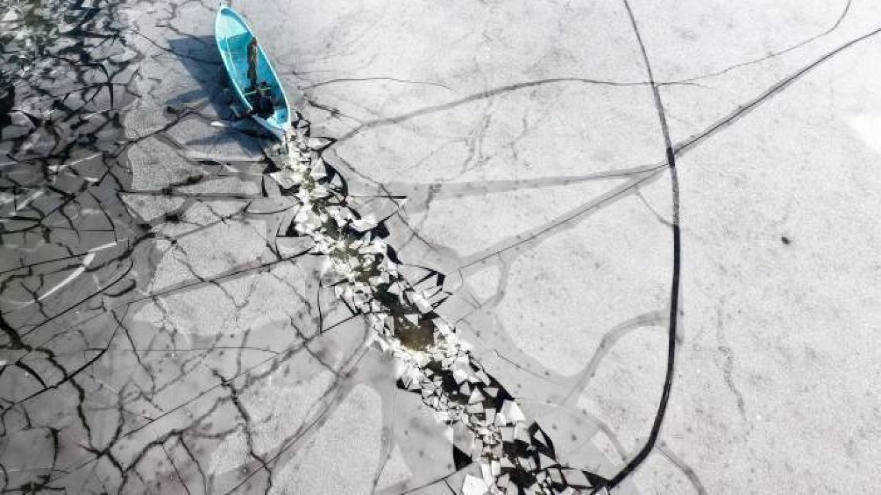 Balıkçıların zorlu kış mesaisi