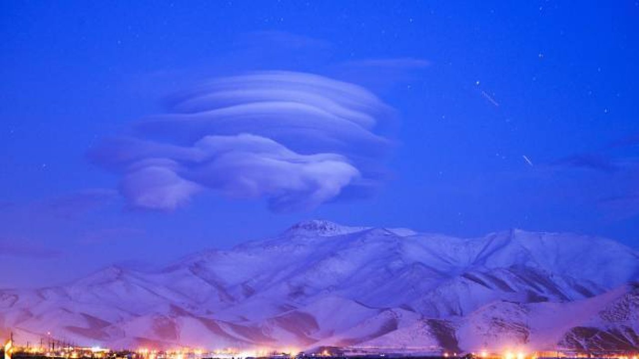Van'da mercek bulutları görüldü