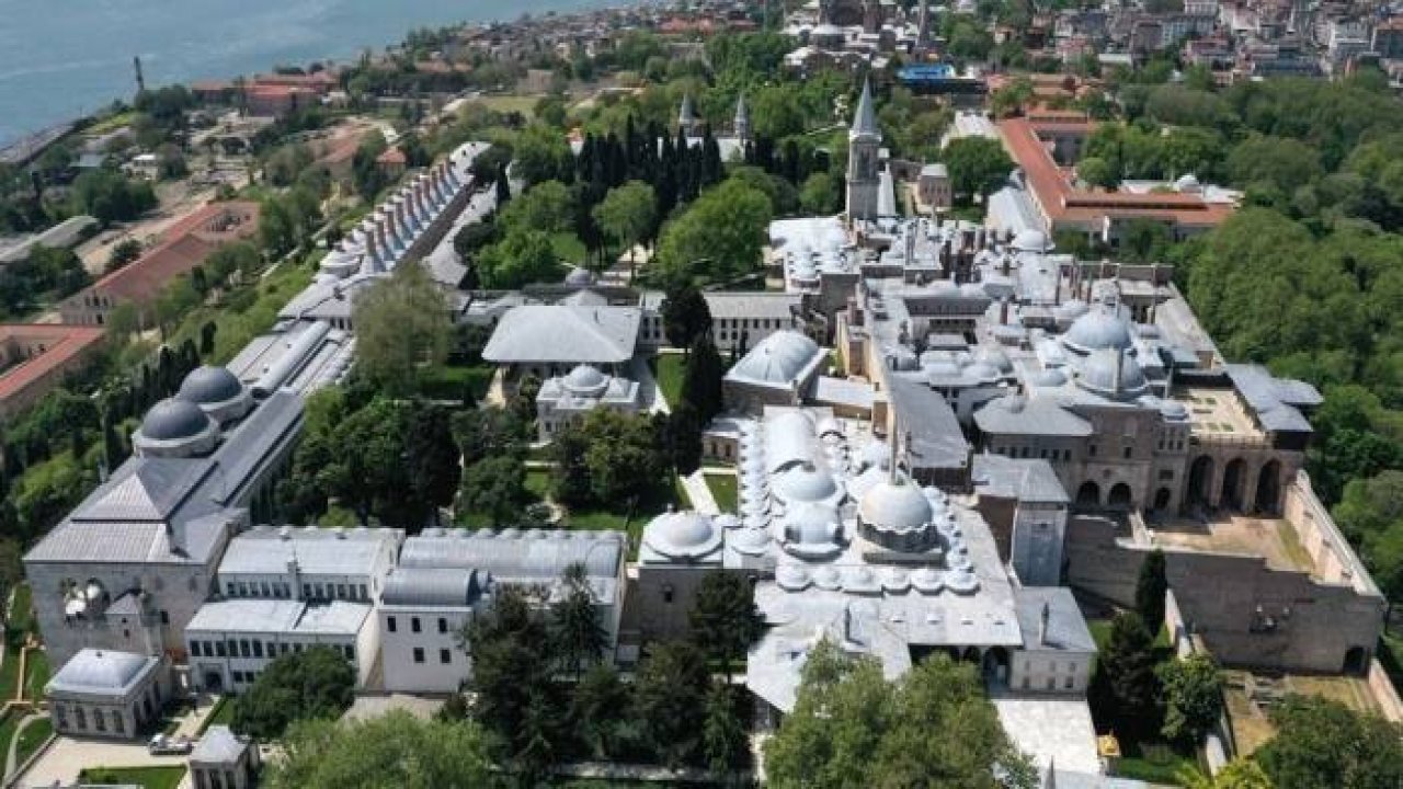 Topkapı Sarayı ve "Mukaddes Emanetler", FPV dron ile görüntülendi