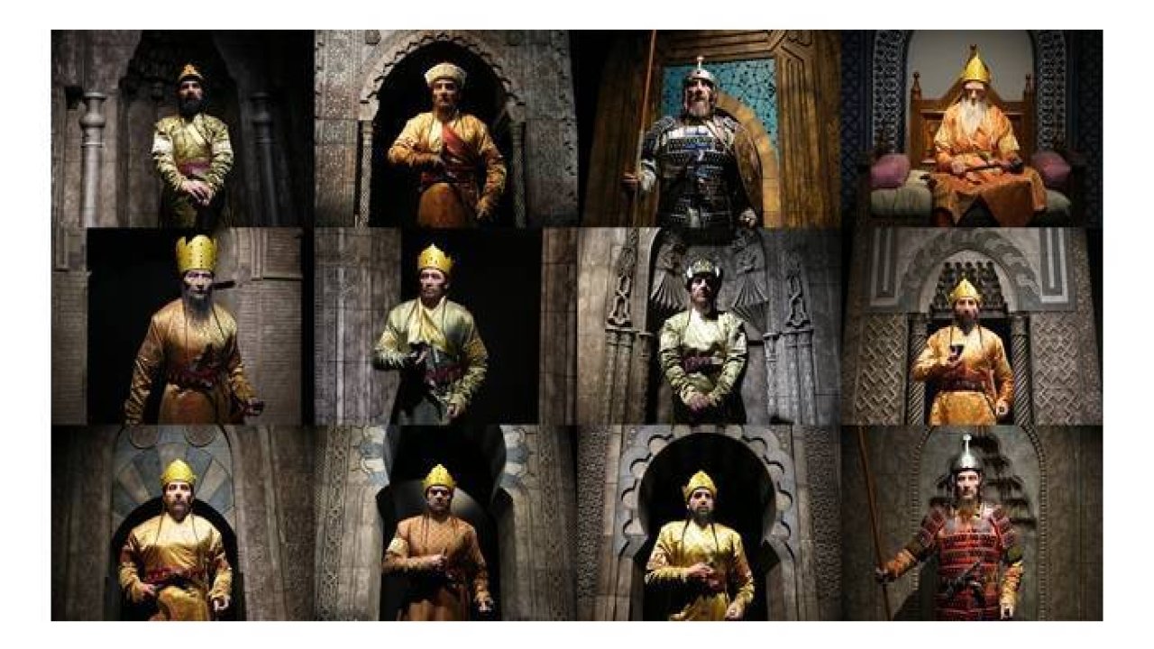 Konya'da Selçuklu sultanlarının DNA analiziyle heykelleri yapıldı: İşte o heykeller