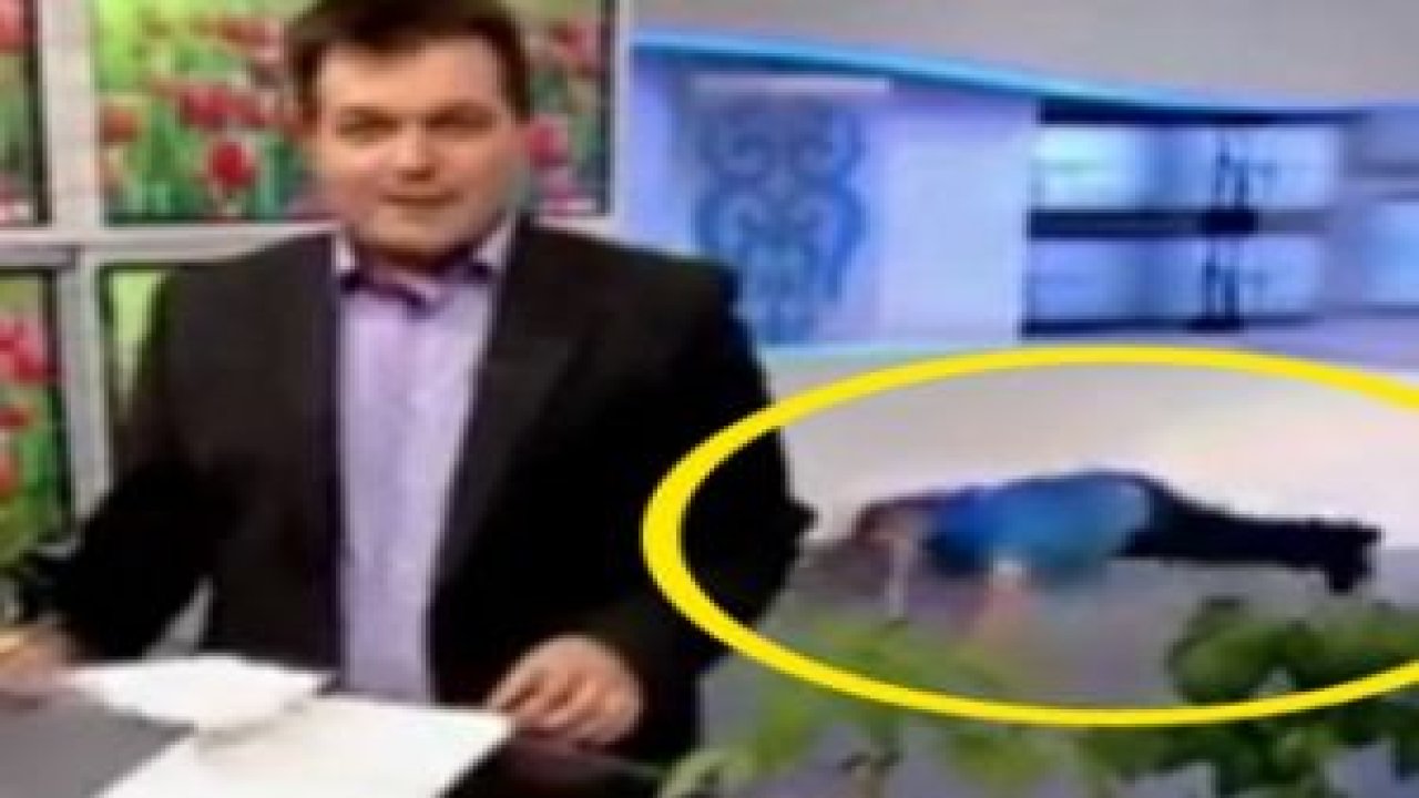 Canlı yayında davetsiz misafir